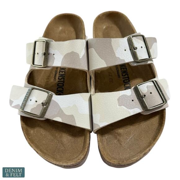 Birkenstock Arizona Sandals Desert Soil Camo Sand Size 38 US 7-7.5 NWT ~ NEW!! - Picture 7 of 16